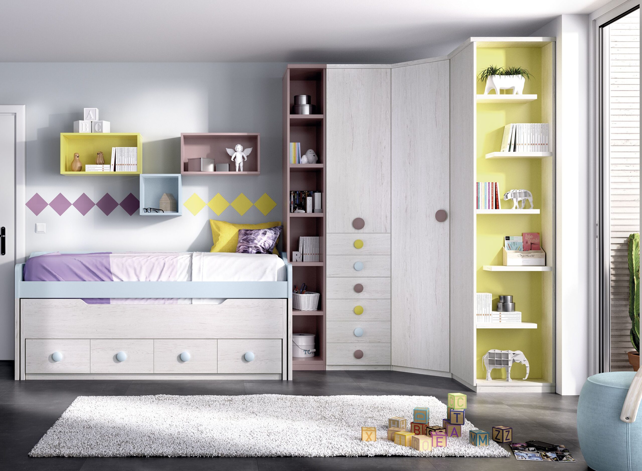 Mobiliário de quarto para criança
