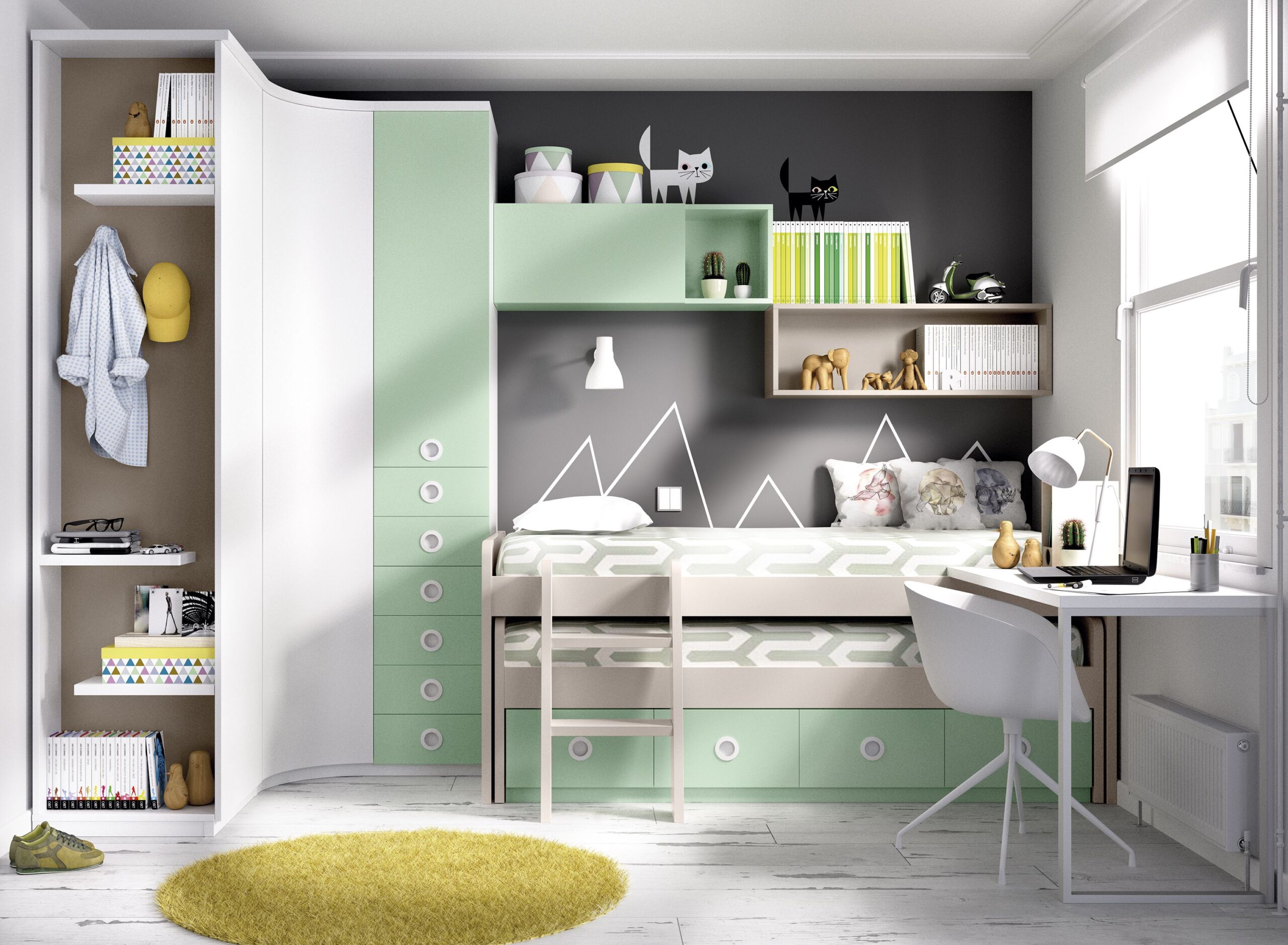 Mobiliário de quarto para criança